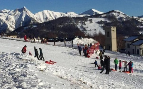 Alpe Giumello: area neve aperta nel fine settimana