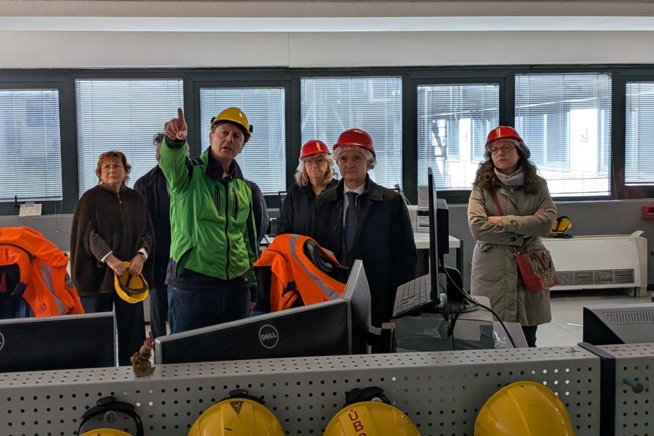 Il Prefetto di Lecco, Paolo Ponta, in visita a Silea: “L’economia circolare è una responsabilità condivisa”