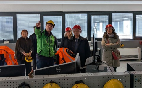 Il Prefetto di Lecco, Paolo Ponta, in visita a Silea: “L’economia circolare è una responsabilità condivisa”