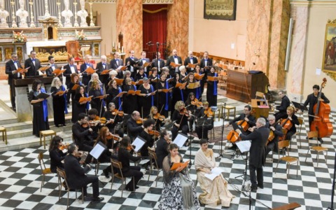 La celebrazione dei Vespri della Quaresima con l’Accademia Corale di Lecco