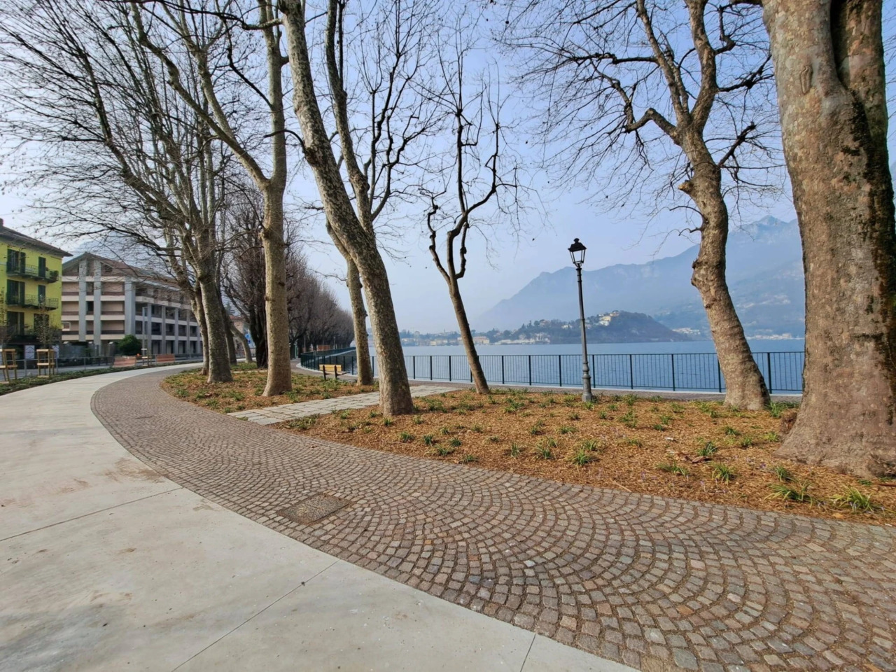 A Lecco apertura di un nuovo tratto del lungolago il 7 marzo