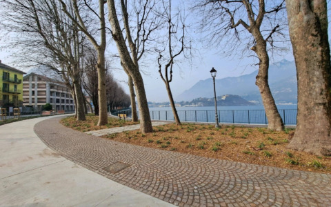 A Lecco apertura di un nuovo tratto del lungolago il 7 marzo