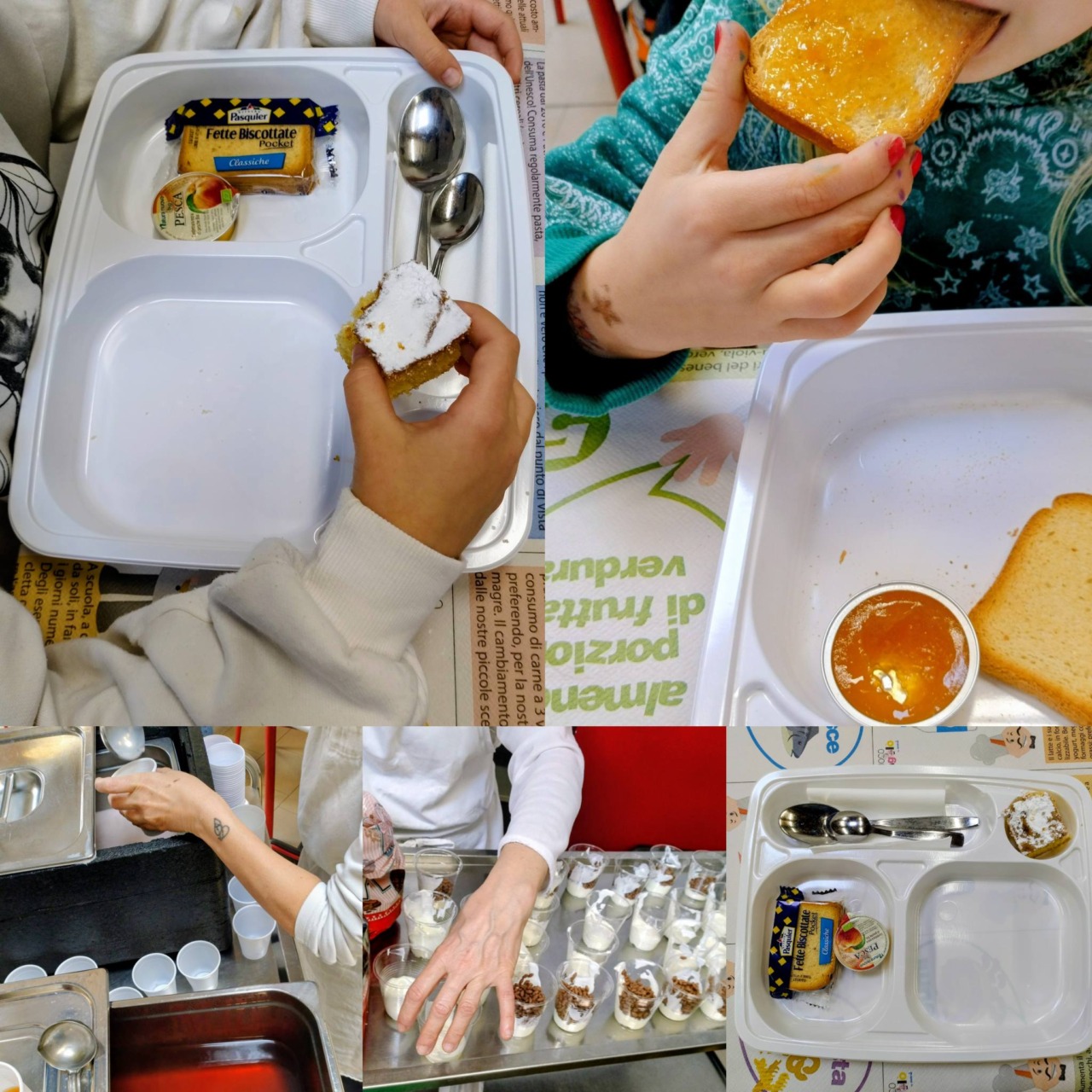 Colazione collettiva alla scuola primaria di Ballabio