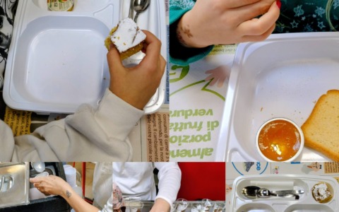 Colazione collettiva alla scuola primaria di Ballabio