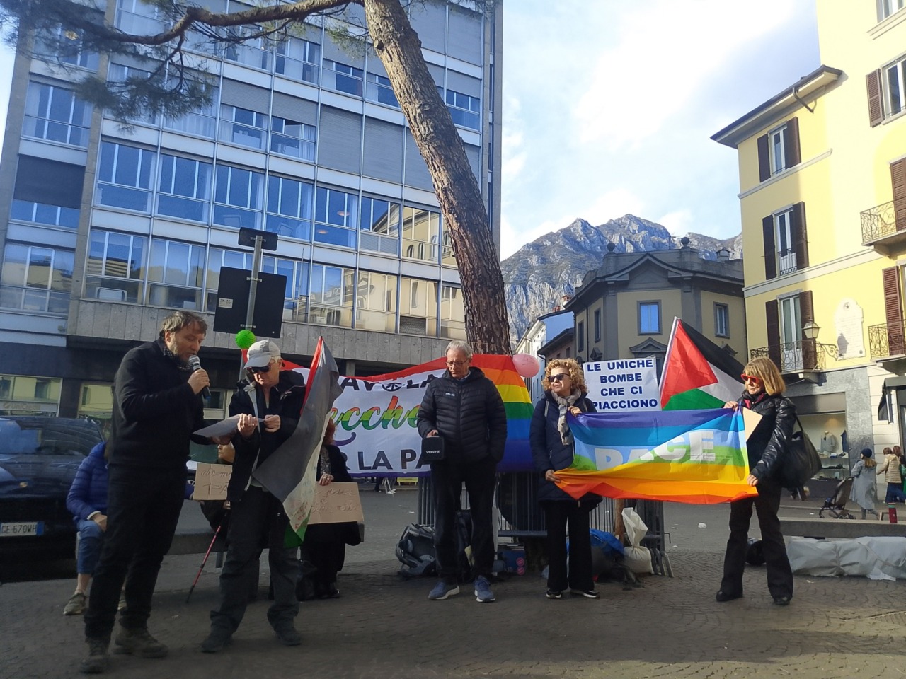 La Local March for Gaza si conclude a Lecco tra solidarietà e impegno civile