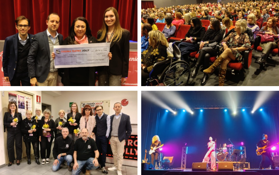 Le Giannissime illuminano il Teatro Jolly e raccolgono 2.190 euro per la ricerca