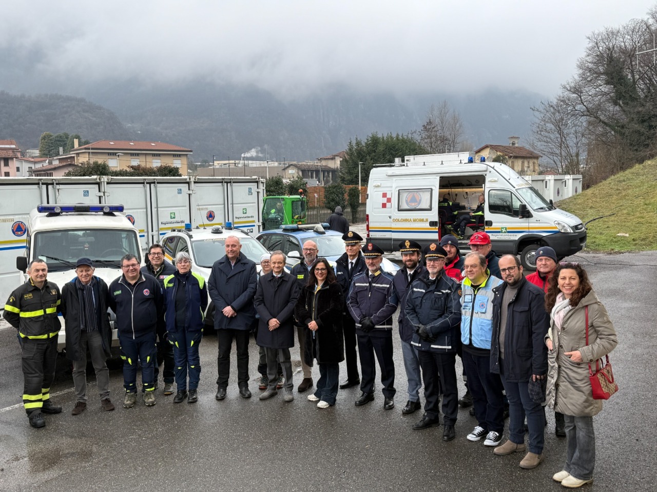 Lecco in prima linea per la Protezione civile durante Milano Cortina 2026