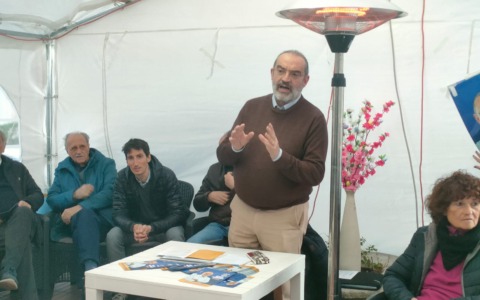 Mauro Fumagalli di Orizzonte avvia la campagna elettorale a Lecco