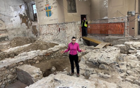 Scavi a Valmadrera rivelano una chiesa antica e affreschi del ‘400