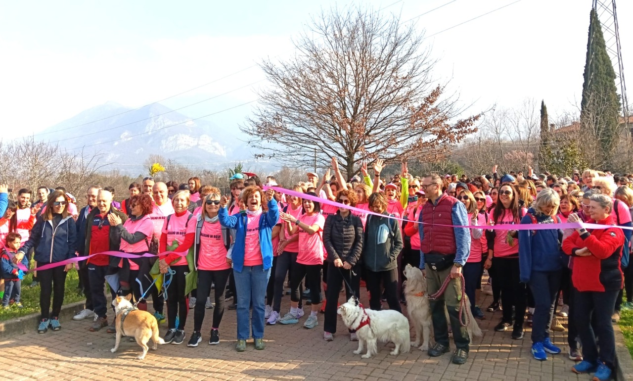 Valgreghentino celebra la Festa della Donna con la Camminata in Rosa