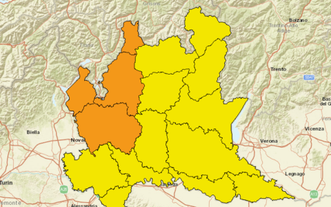 Vento intenso in arrivo a Lecco: raffiche fino a 100 km/h