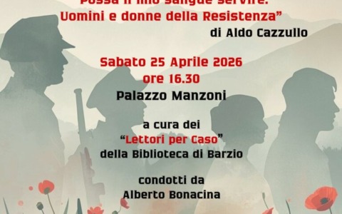 A Barzio, letture commemorative per il 25 Aprile e consegna delle Costituzioni ai 18enni