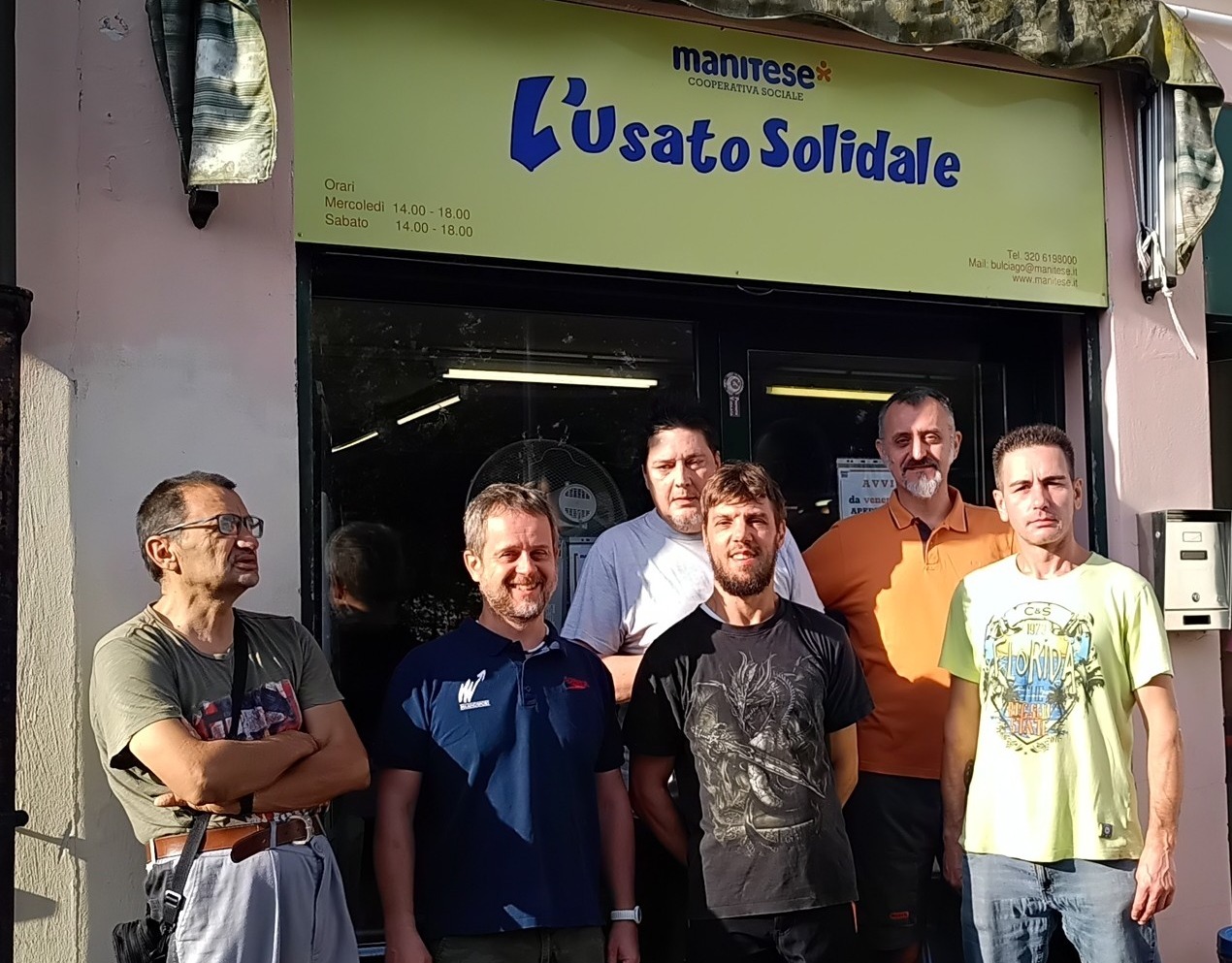 Chiusura del negozio “L’usato Solidale” di Costa Masnaga
