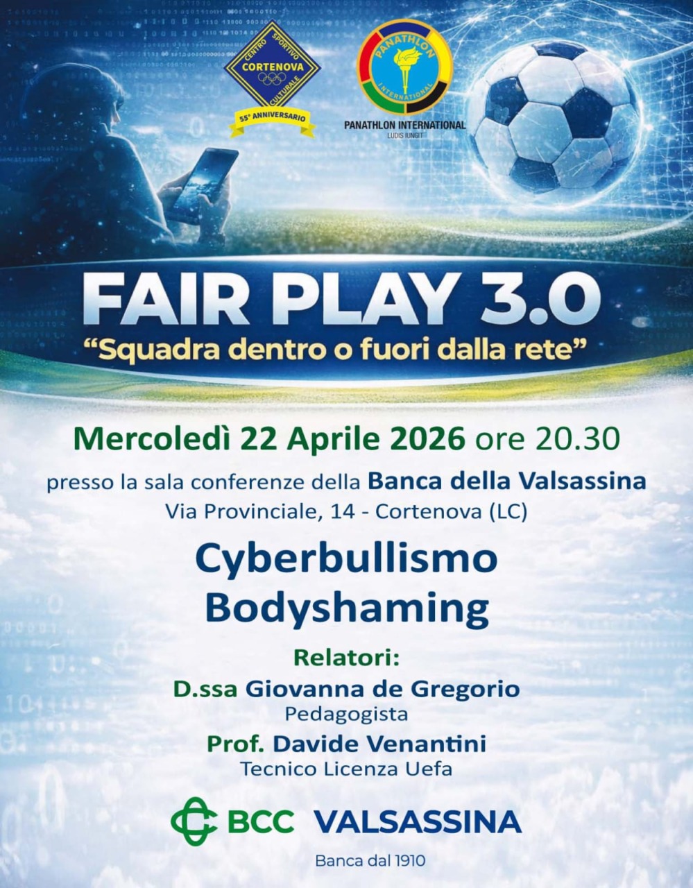 Cyberbullismo e bodyshaming: un incontro per riflettere