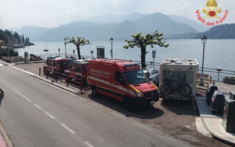 Donna di 74 anni ferita in una caduta a Varenna