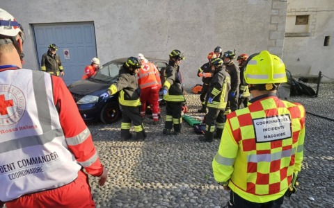 Evacuazione sicura di 40 persone a Corenno: successo per la maxi esercitazione