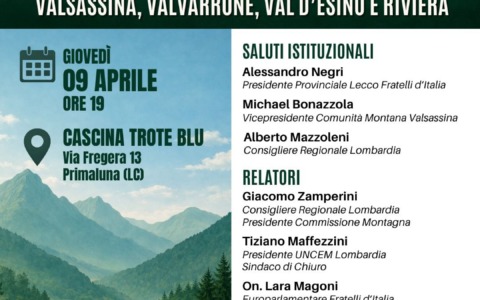 Fiocchi e Magoni discutono di sviluppo montano a Primaluna