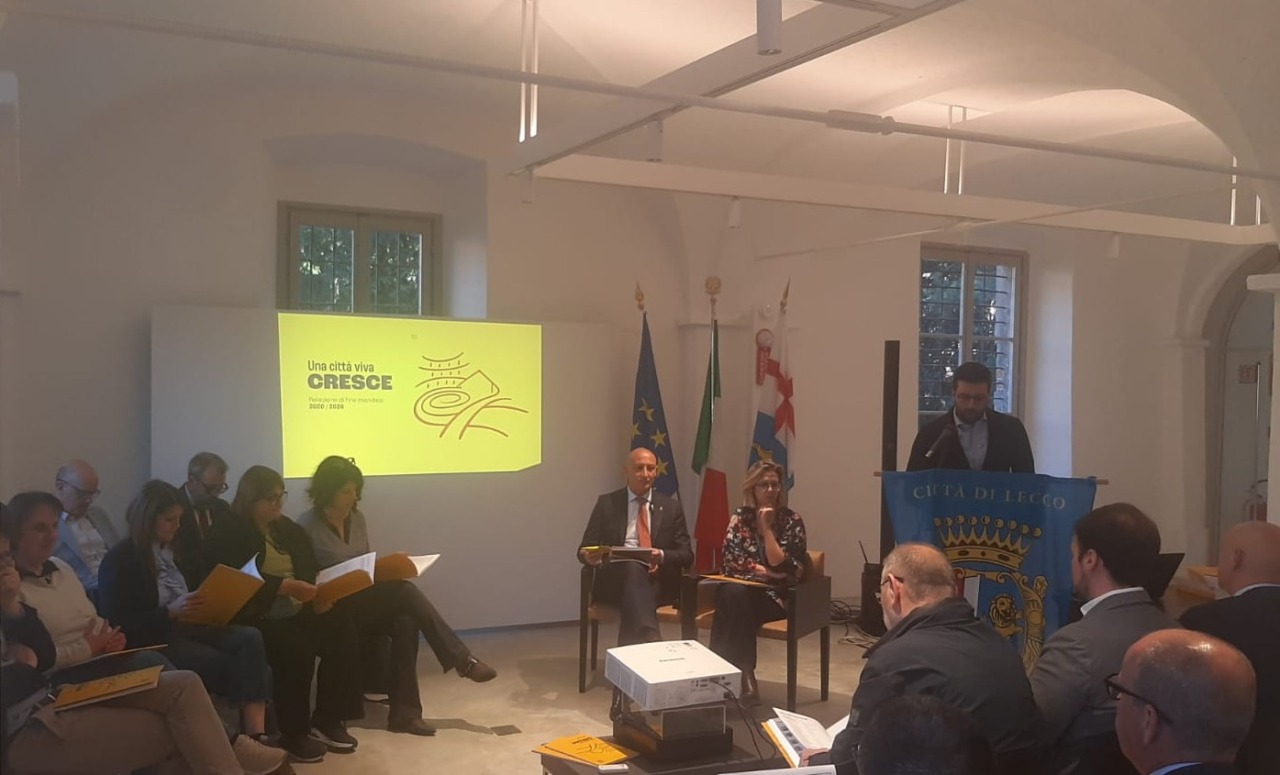 Gattinoni presenta la Relazione di fine mandato: “Lecco bella, solidale e sostenibile”