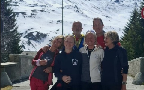 Il CAI Strada Storta onora Franco Frigerio e Gianbattista Castelnuovo al Pizzo Suretta