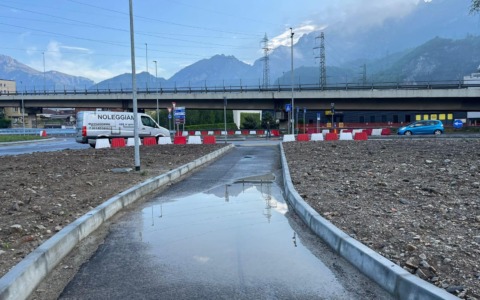 Il candidato sindaco Mauro Fumagalli denuncia l’allagamento del Bione dopo il primo temporale