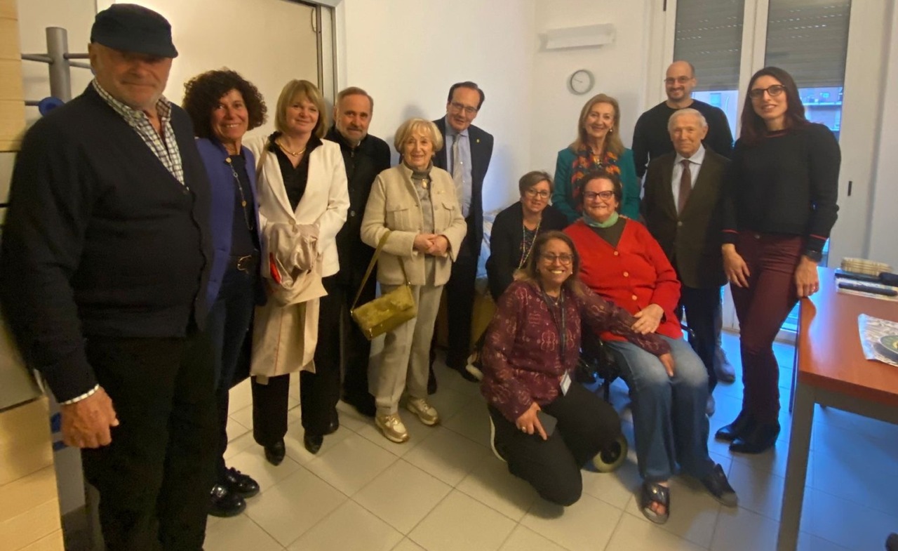 Il Rotary Club Manzoni visita il Polo delle disabilità di Valmadrera