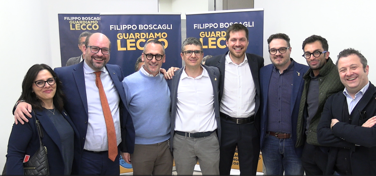Inaugurato il nuovo spazio elettorale del Centro Destra per Filippo Boscagli