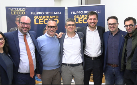 Inaugurato il nuovo spazio elettorale del Centro Destra per Filippo Boscagli