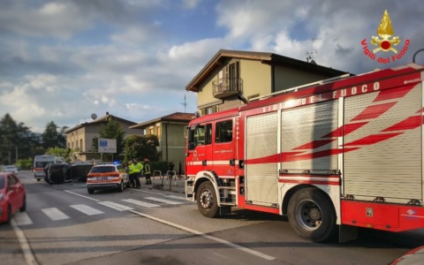 Incidente stradale tra Oggiono e Annone: auto ribaltata e un bambino di 10 anni coinvolto