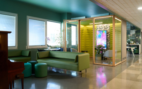 La natura si fa cura: l’installazione di Nicola Villa all’Hospice Resegone