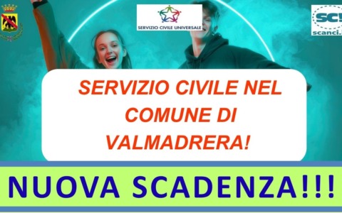 Servizio Civile a Valmadrera: nuove scadenze per le domande