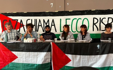 Tre anni di mobilitazione a Lecco per Gaza: 108mila euro raccolti contro il silenzio