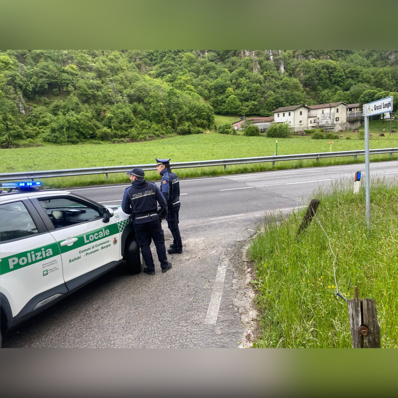 A Ballabio, intensificati i controlli della Polizia Locale contro lo spaccio ai Grassi Lunghi