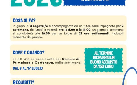 Cortenova: al via il progetto Living Land per i giovani