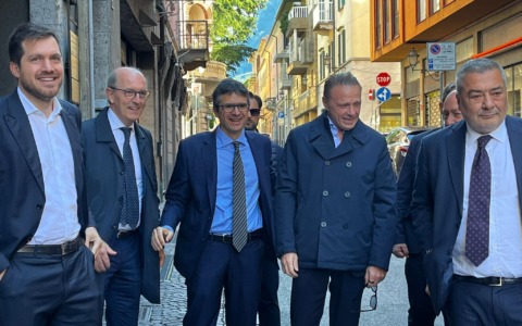 Francesco Lollobrigida a Lecco: dialogo con Boscagli su agricoltura e sviluppo locale