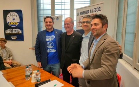 Il ministro Calderoli sostiene Filippo Boscagli nella corsa a sindaco di Lecco