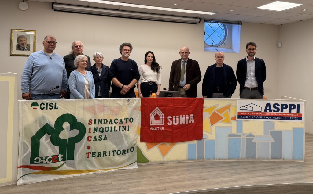 Lecco, approvato il canone concordato: affitti ridotti del 18% per famiglie e lavoratori