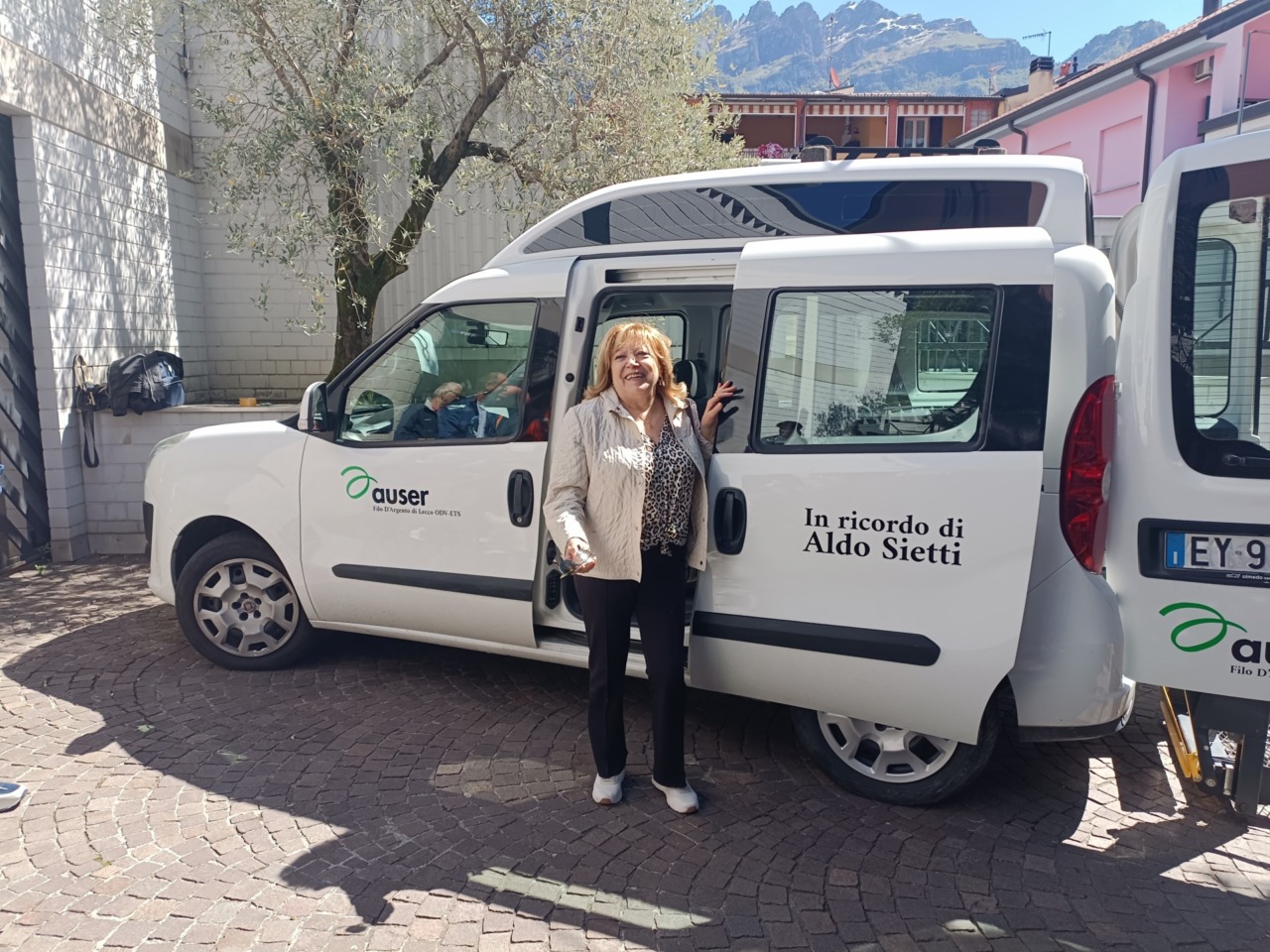 Lecco: inaugurata un’auto per il trasporto sociale in memoria di Aldo