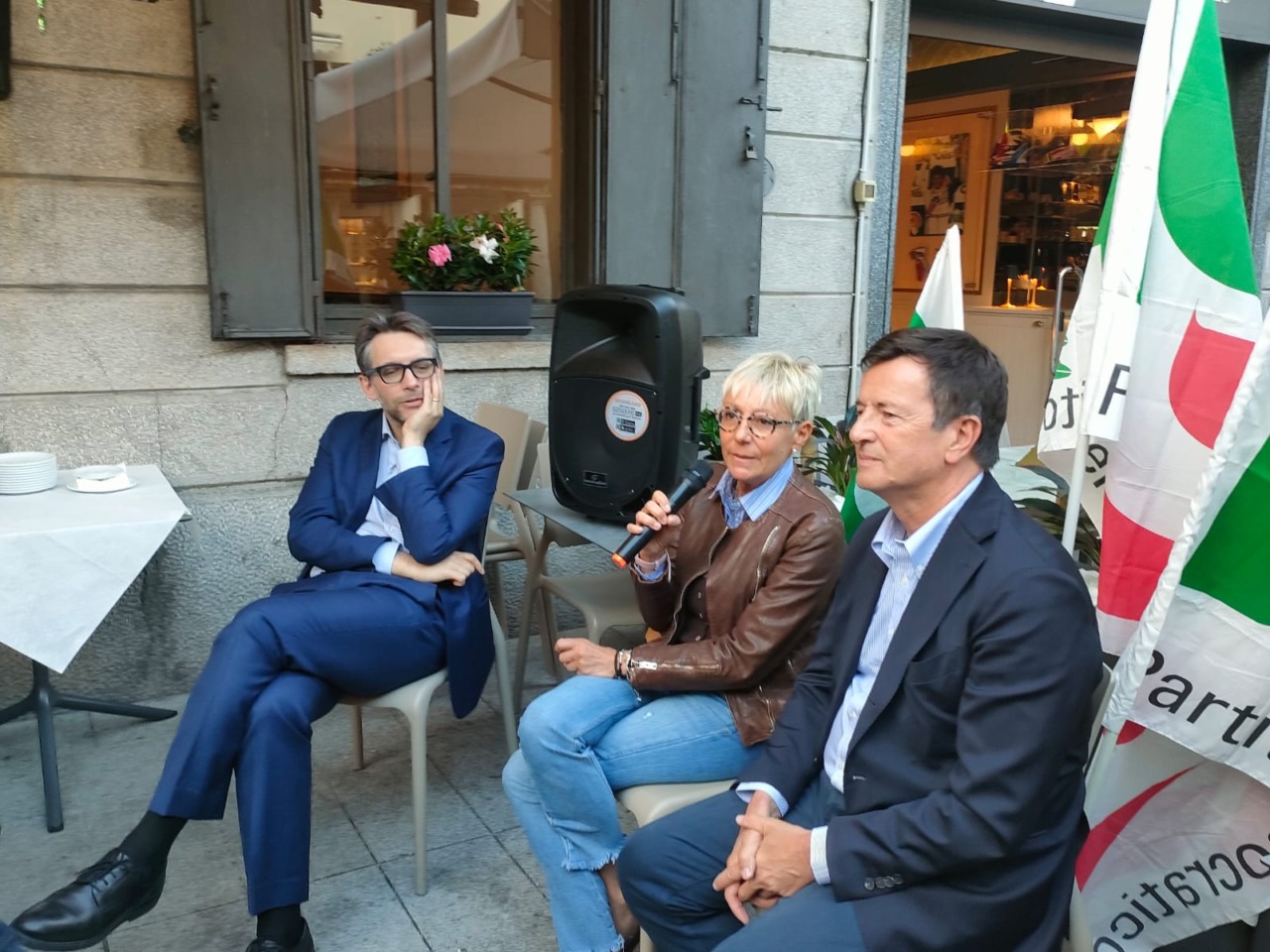 Maran e Gori a Lecco per sostenere Mauro Gattinoni sindaco