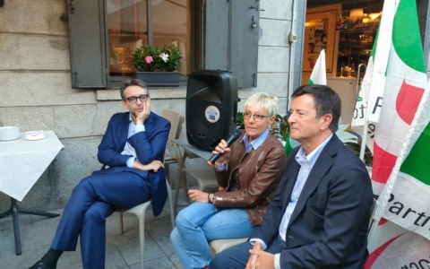 Maran e Gori a Lecco per sostenere Mauro Gattinoni sindaco