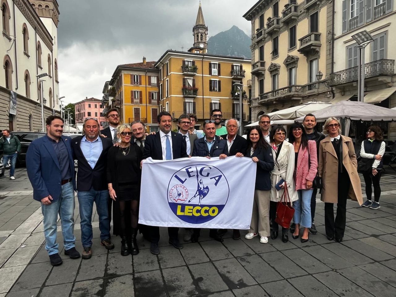 Matteo Salvini sostiene Filippo Boscagli: “La corsa è aperta, pochi voti possono decidere”