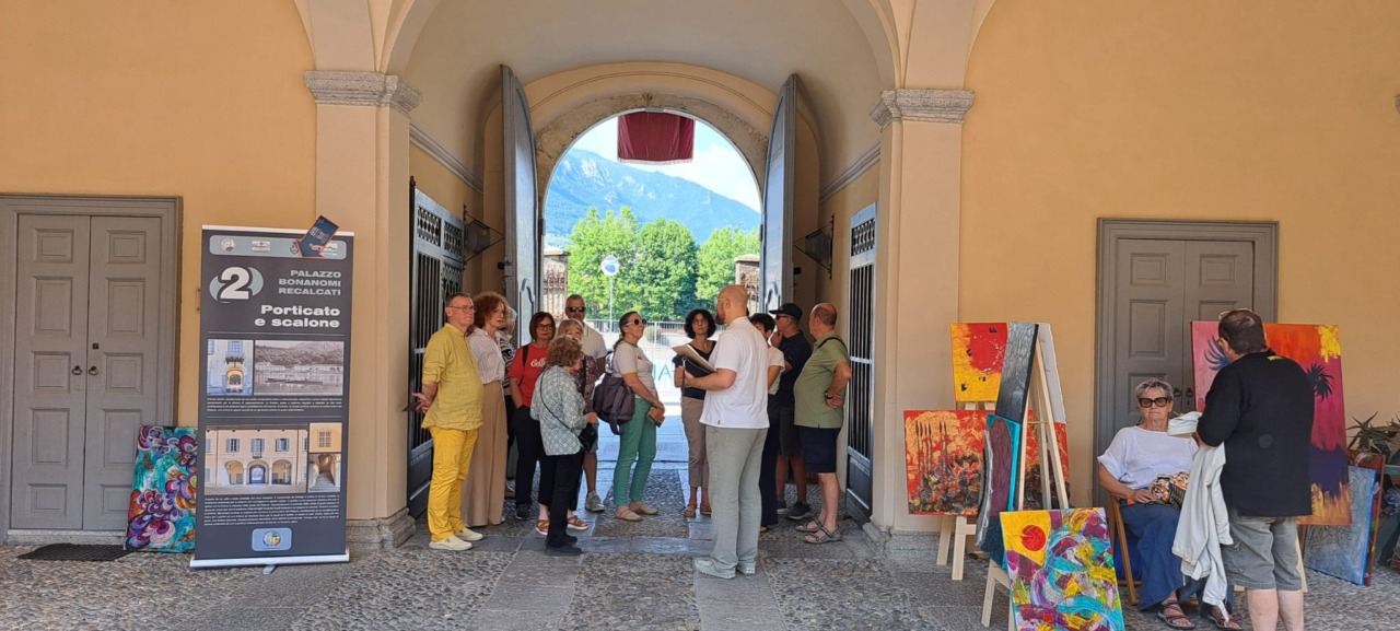 Palazzo Bonanomi Recalcati di Malgrate accoglie visitatori