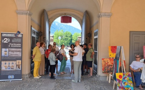 Palazzo Bonanomi Recalcati di Malgrate accoglie visitatori