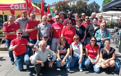 Primo Maggio a Lecco: in piazza per i diritti dei lavoratori