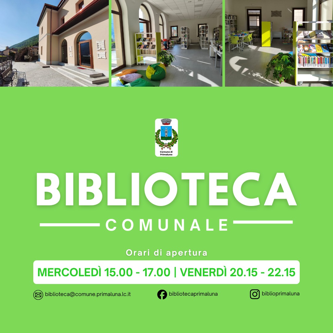 Riapre la biblioteca rinnovata di Cortabbio a Primaluna