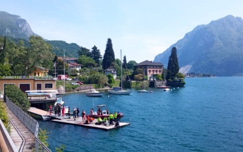Tragedia a Mandello: giovane perde la vita nel lago di fronte alla Canottieri Moto Guzzi