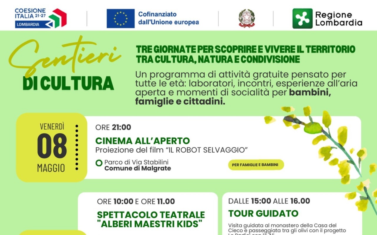 Valmadrera ospita “Alberi Maestri Kids” il 9 maggio