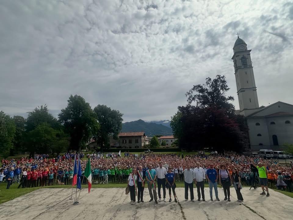 Annone di Brianza: raduno dei Gruppi di Cammino con 1.300 partecipanti