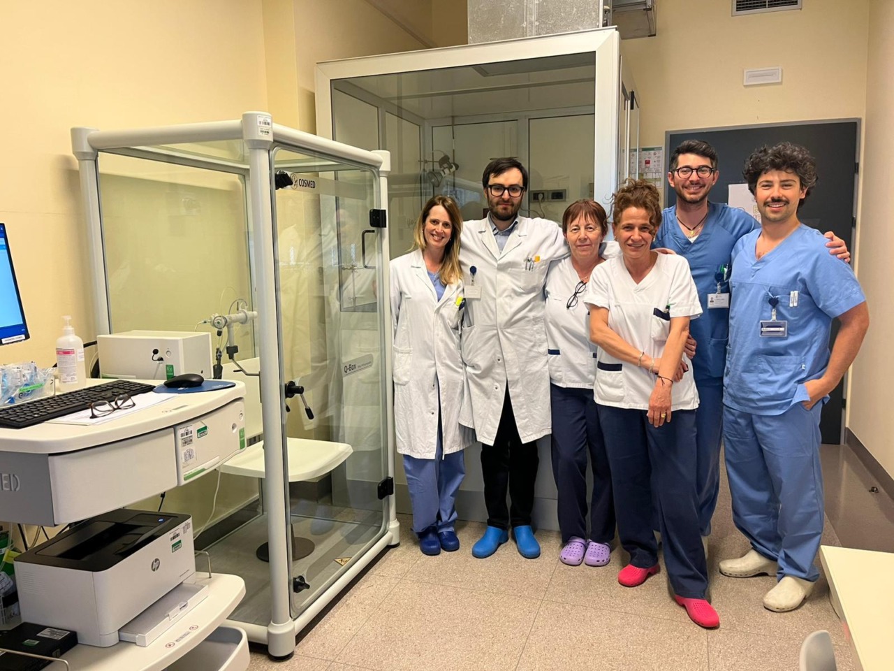ASST Lecco introduce una moderna cabina pletismografica per la diagnostica respiratoria
