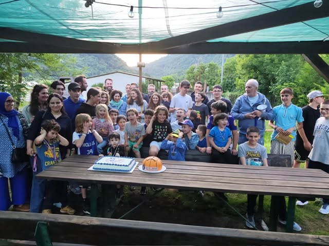 Celebrazione di chiusura per il Basket Introbio
