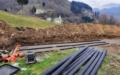 Completati i lavori di ammodernamento della rete fognaria a Morterone